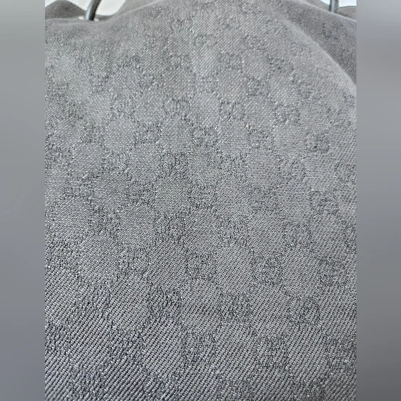 GUCCI tote black denim interlocking G Vintage - Picture 5 of 15